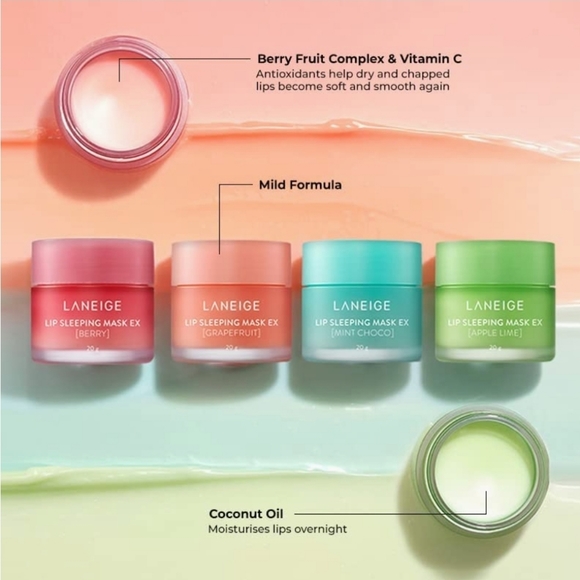 Allergy Lip Sleeping Mask_ex [apple Lime] 20 Gm - Picture 4 of 5